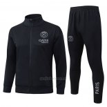Chandal de Chaqueta del Paris Saint-Germain Jordan Nino 2025-2026 Negro